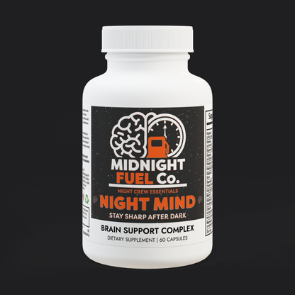 Night Mind – Stay sharp after dark. Brain Support Complex Supplement