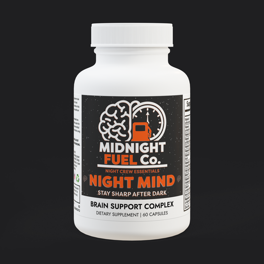 Night Mind – Stay sharp after dark. Brain Support Complex Supplement