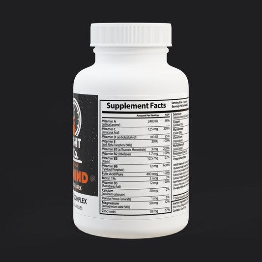 Night Mind – Stay sharp after dark. Brain Support Complex Supplement