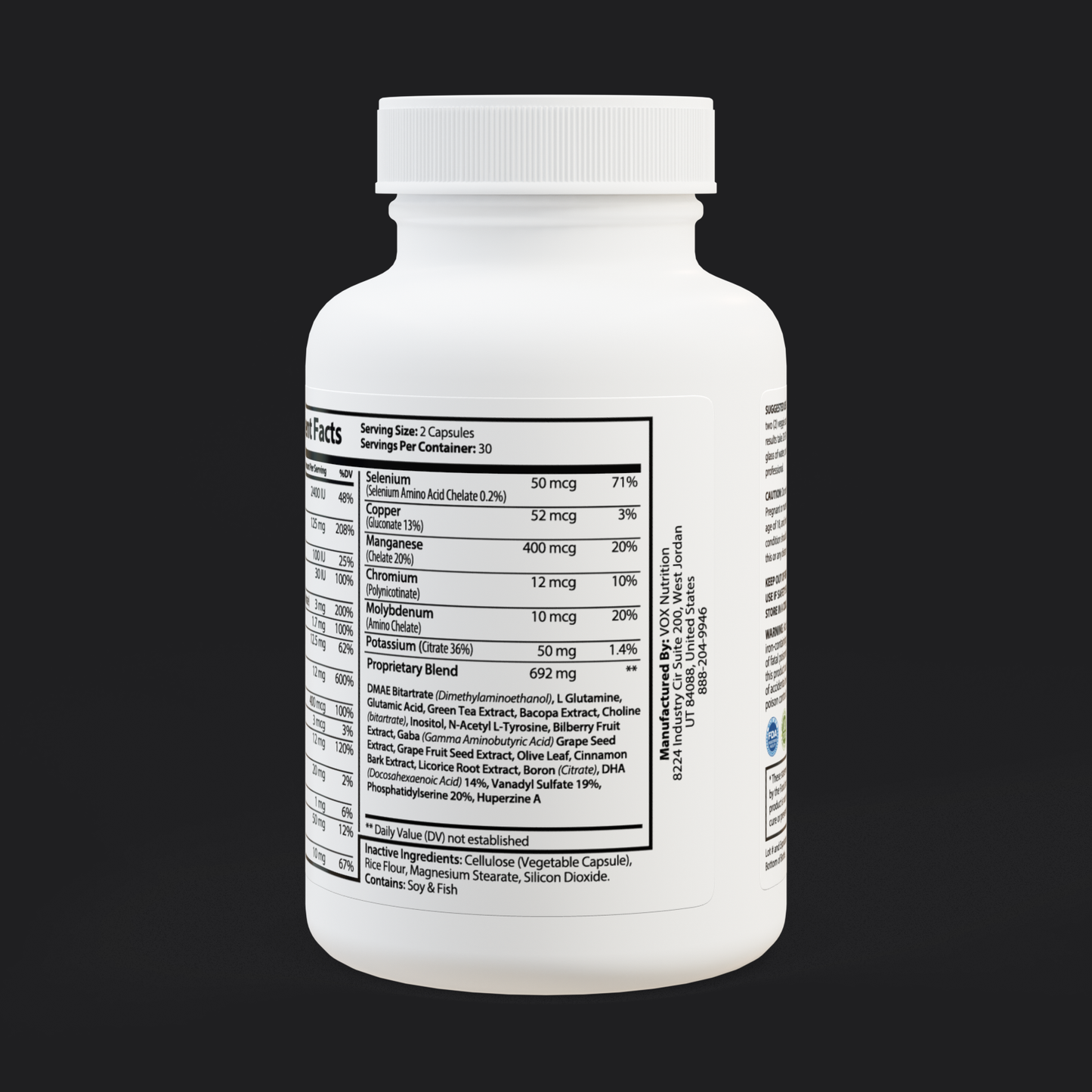 Night Mind – Stay sharp after dark. Brain Support Complex Supplement