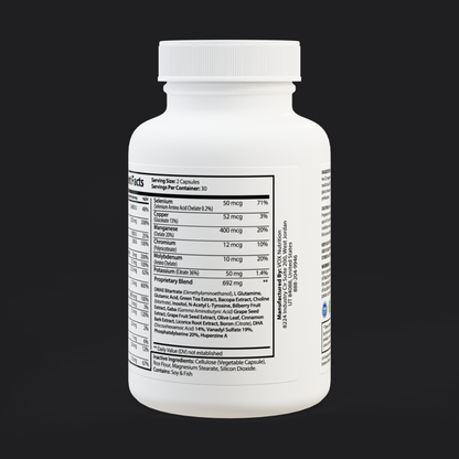 Night Mind – Stay sharp after dark. Brain Support Complex Supplement