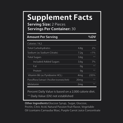 Day Sleeper – Rest deep, night warrior. Fruity Sleep Well Gummies