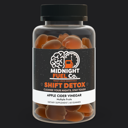 Shift Detox – Cleanse your nights, stay tough. Vegan Apple Cider Vinegar Gummies