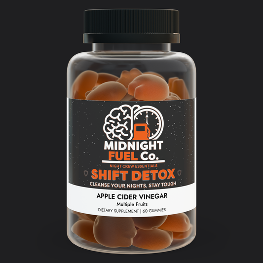 Shift Detox – Cleanse your nights, stay tough. Vegan Apple Cider Vinegar Gummies