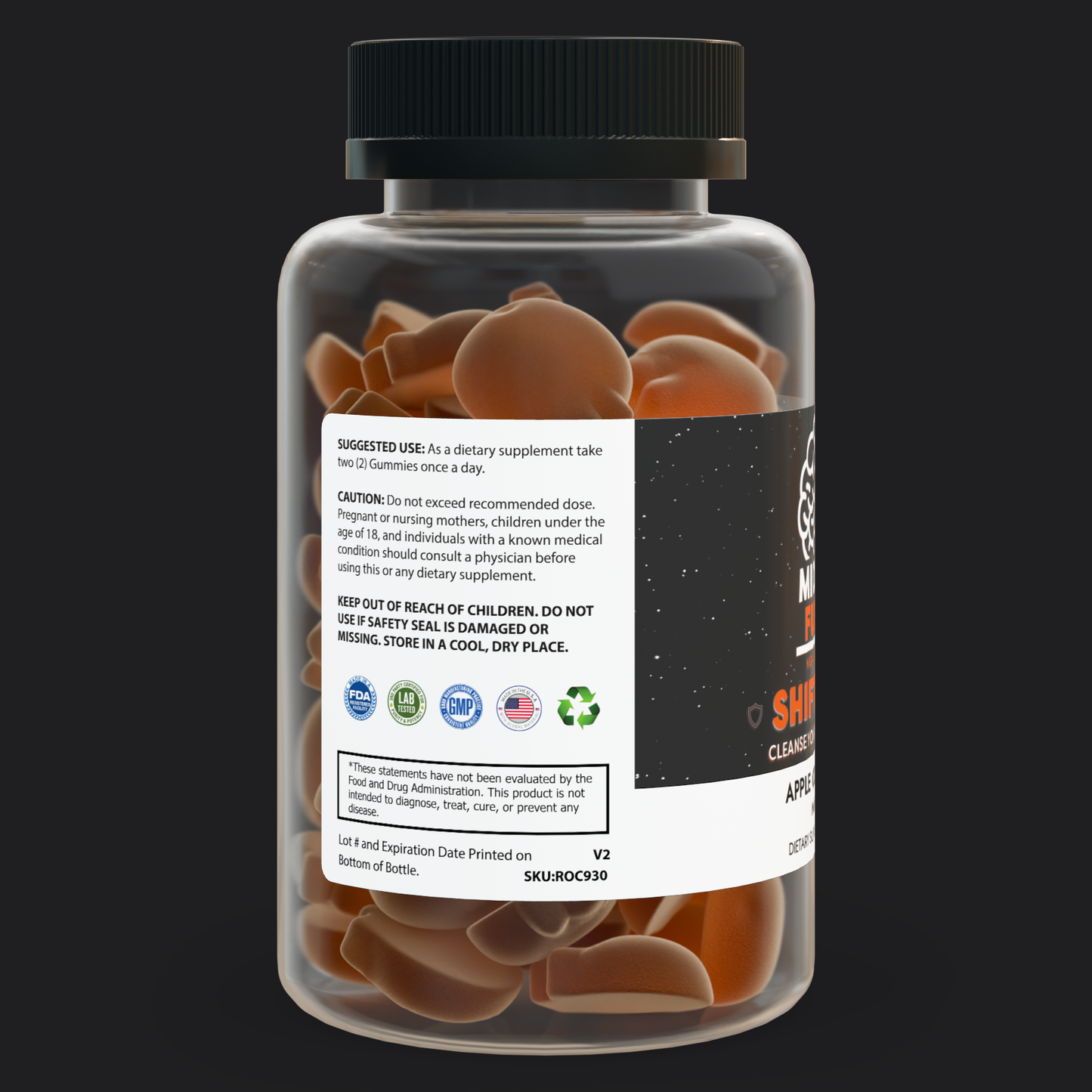 Shift Detox – Cleanse your nights, stay tough. Vegan Apple Cider Vinegar Gummies