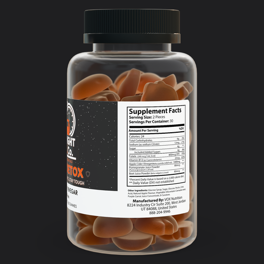 Shift Detox – Cleanse your nights, stay tough. Vegan Apple Cider Vinegar Gummies