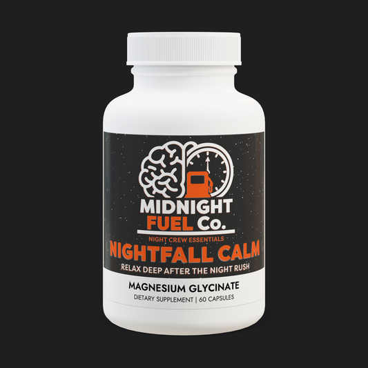 Nightfall Calm – Relax deep after the night rush. Magnesium Glycinate Supplement
